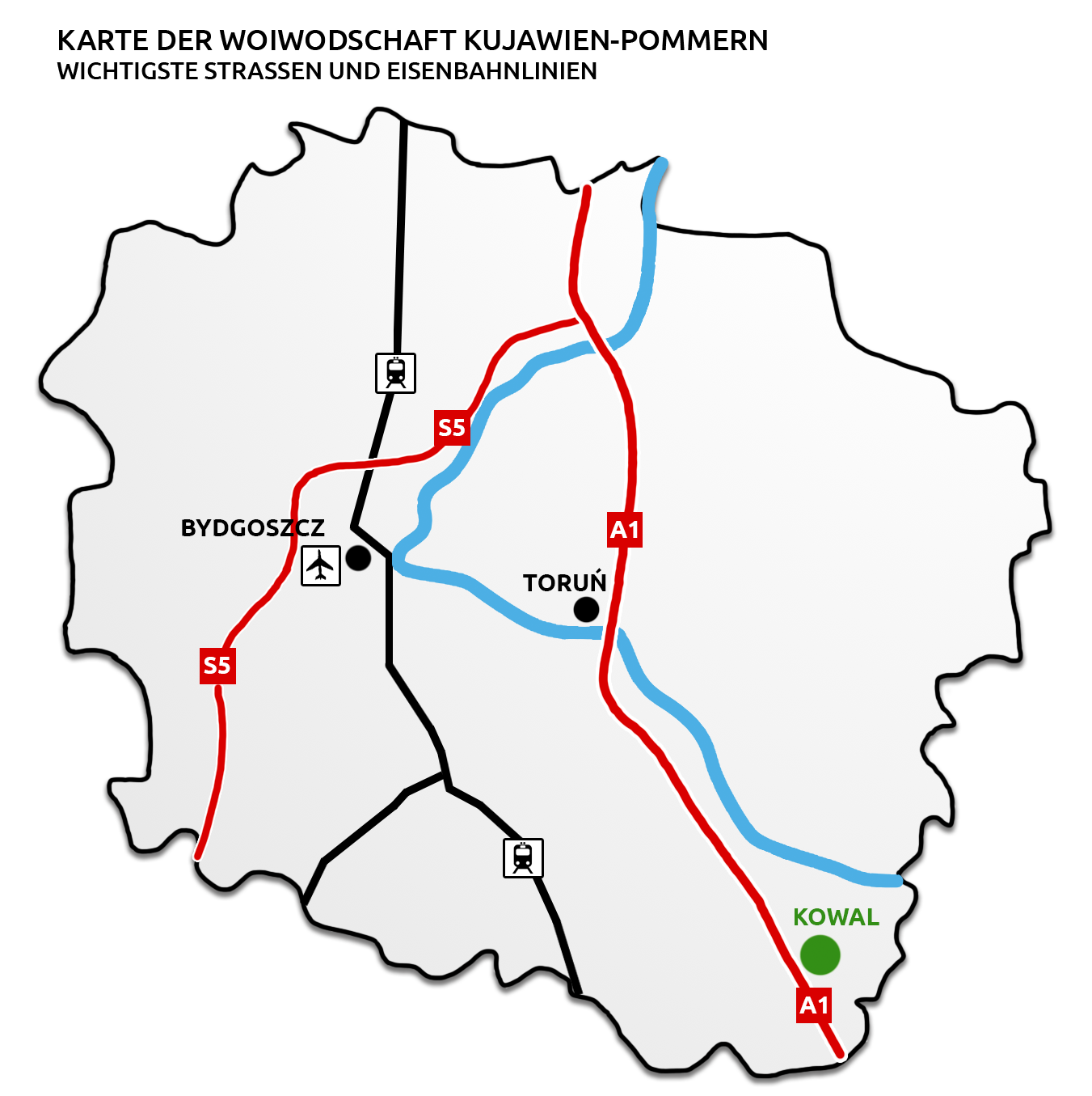 Drogi i kolej