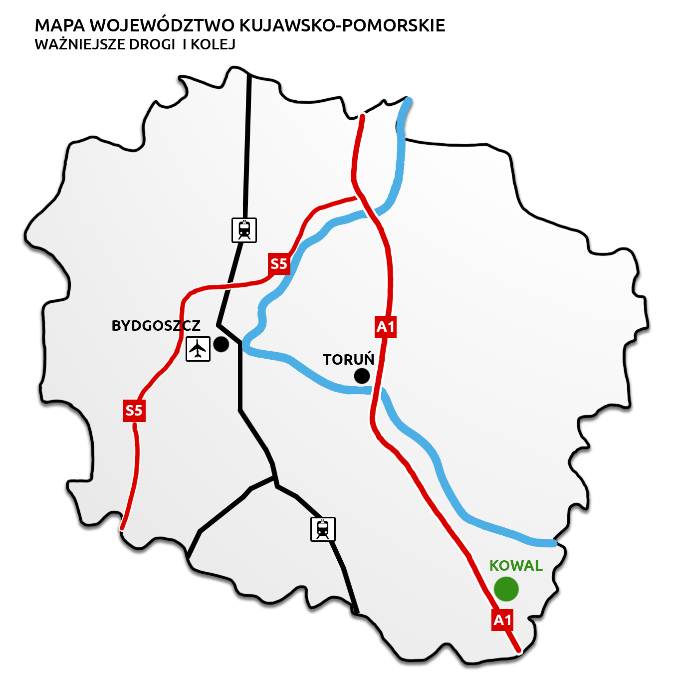 Drogi i kolej
